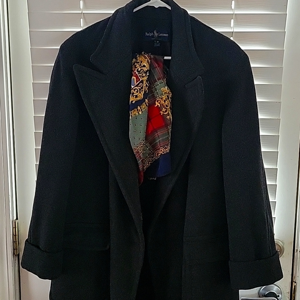 100% wool Polo Ralph Lauren winter jacket vintage